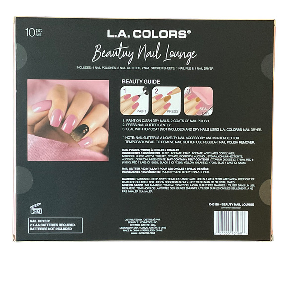 L.A. Colors Mani Rush Manicure Set - Picture 2 of 4